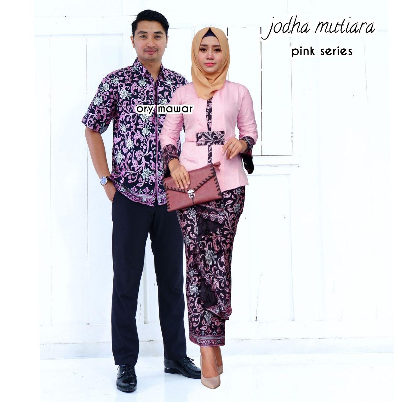 Batik Couple / Baju Batik Sarimbit Jodha Mutiara