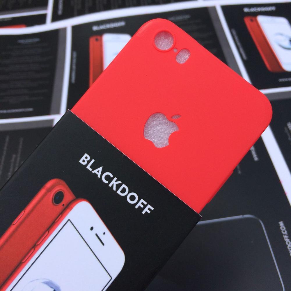 Softcase iPhone 5S Kualitas Premium Merk Blackdoff Special Red Edition
