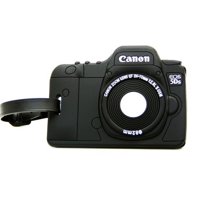 ORIGINAL!!! Label Koper Bentuk Kamera Canon Camera Luggage tag - lHEUBE