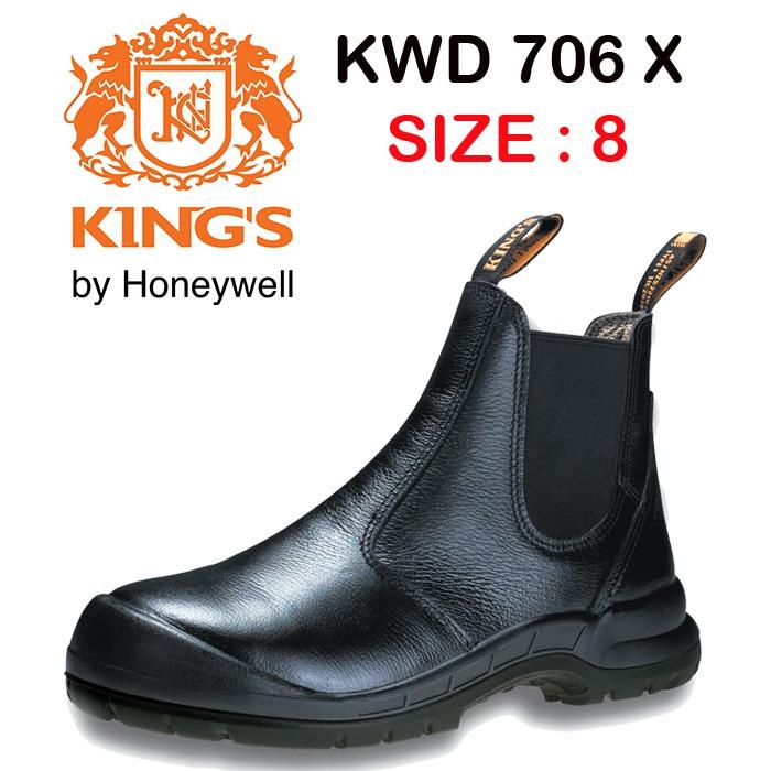 KING'S KWD 706 X Size 8 Sepatu Kerja Safety ASLI KINGS