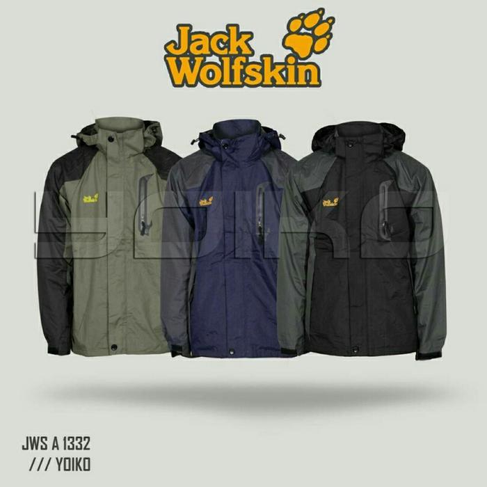 HARGA DISKON!!! Jaket Gunung Outdoor Jack Wolfskin A1332 Goretex - shaCTU
