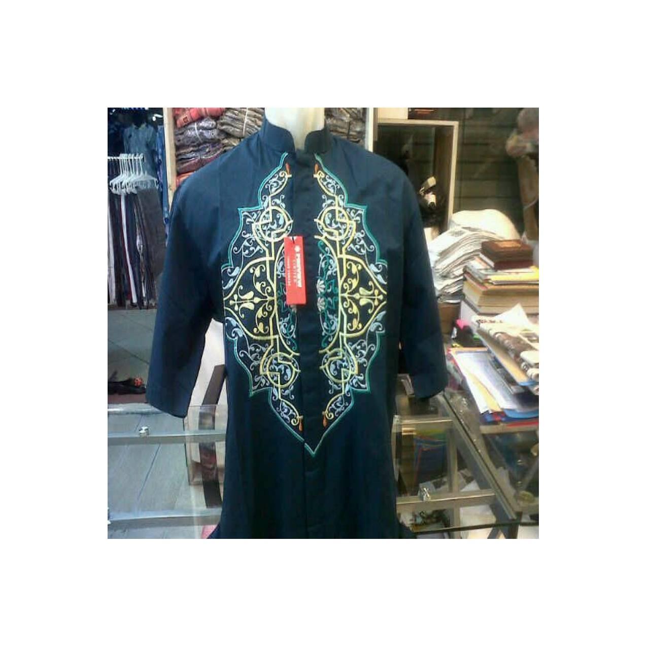 Terbaru baju koko lengan pendek modern bordir mewah preview itang yuna