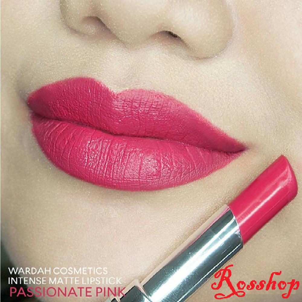 Wardah Intense Matte Lipstick - 07 Passionate Pink