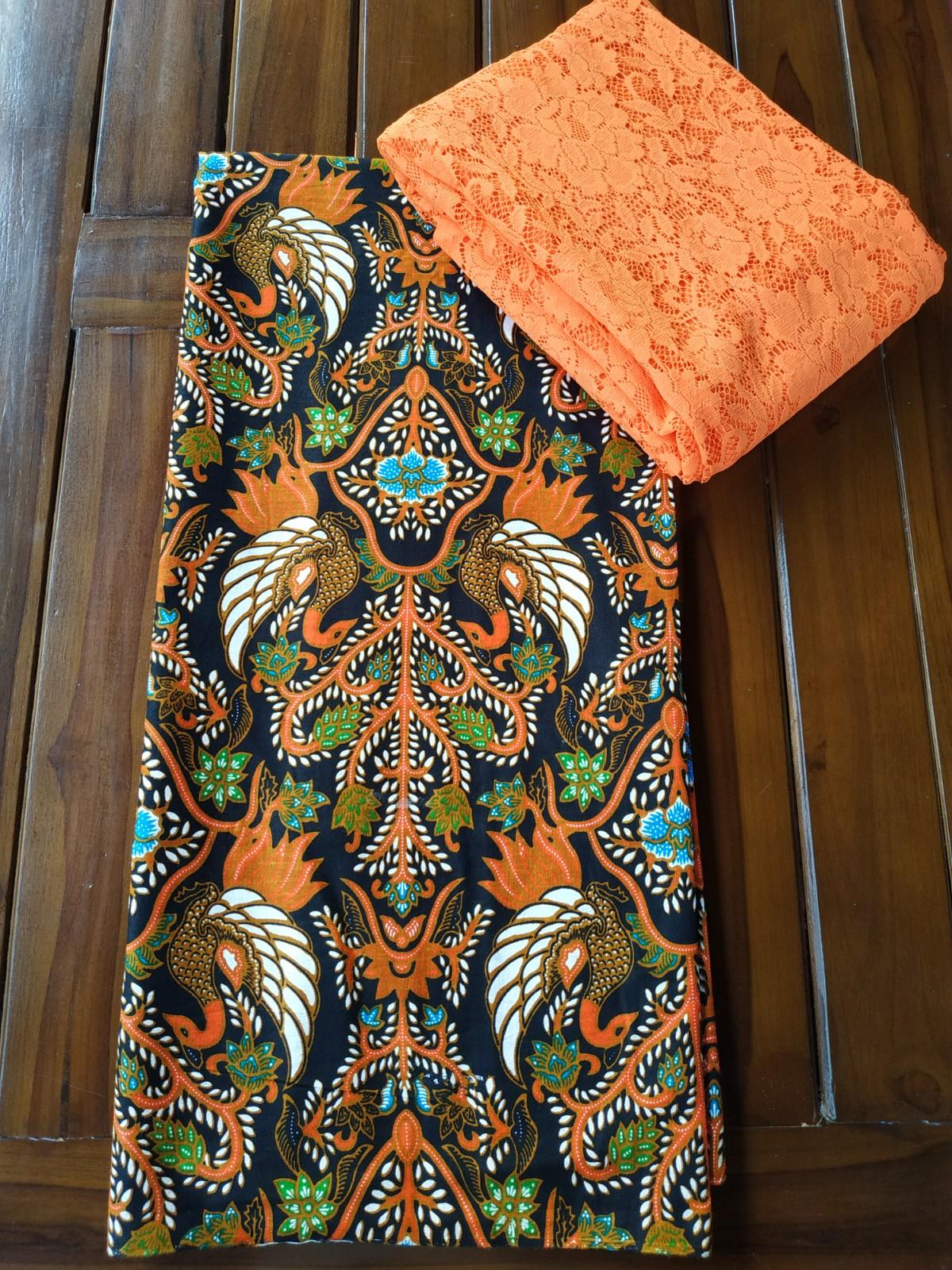 cherrykebaya - setelan katun batik merpati dan brokat lembaran bahan kebaya pengantin kebaya wisuda kebaya pesta kebaya modern