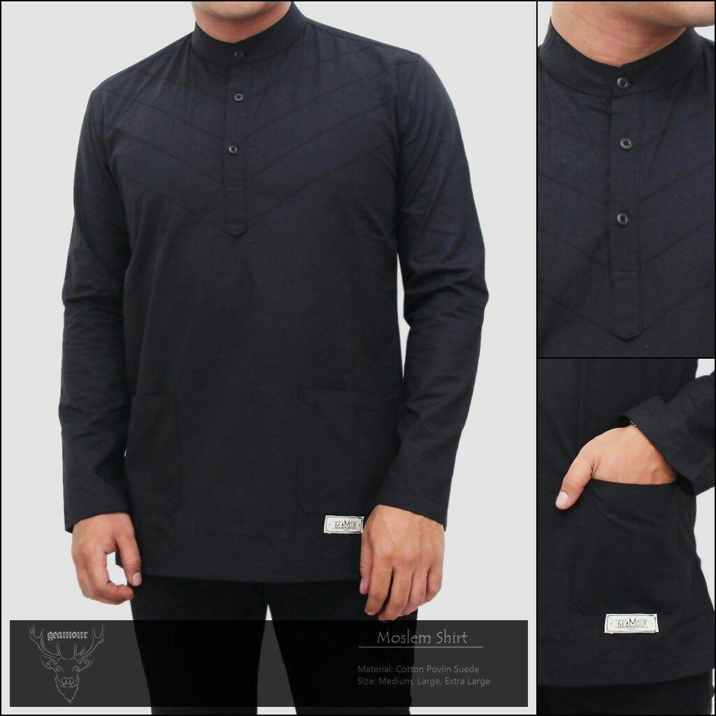 KEMEJA KOKO GEAMOUR / KEMEJA MUSLIM / KEMEJA CHANGI / BAJU MUSLIM / BAJU TAQWA