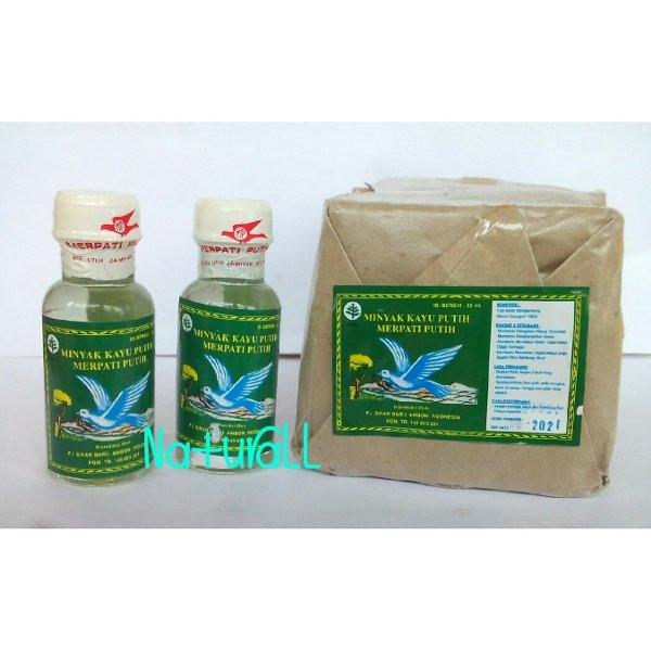 Minyak Kayu Putih Merpati Putih Asli Ambon 22 ml Per Lusin (12 botol)
