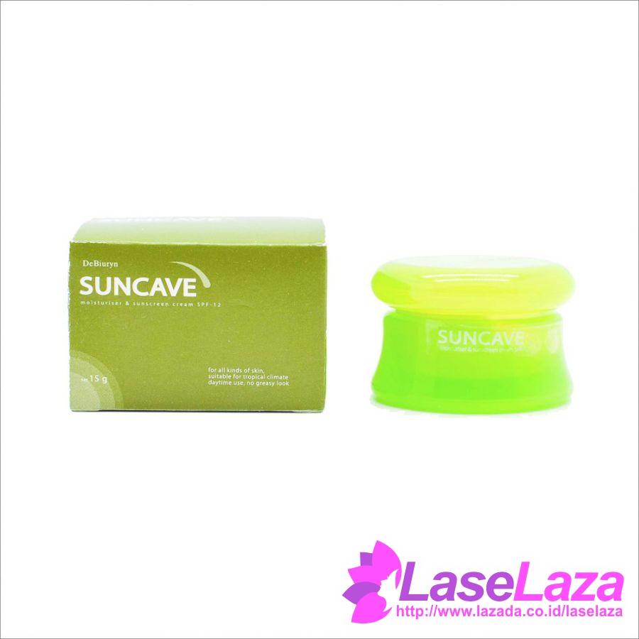 Debiuryn Suncave - Face Sunscreen - Sunblock - SPF 12 - Tabir Surya - Tirai Matahari Wajah - 15 g Perawatan Kulit Promo