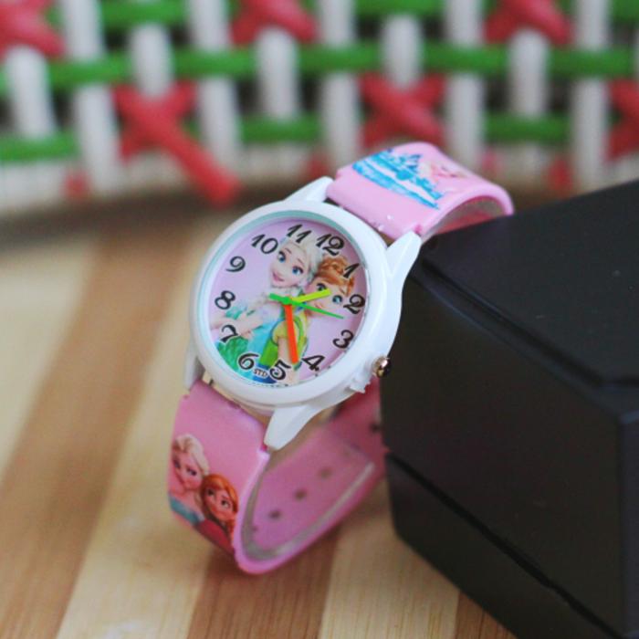 jam tangan anak murah / jtr 1139 frozen pink/jam tangan leren anak/jam tangan lucu anak / jam tangan anak perempuan/jam princess