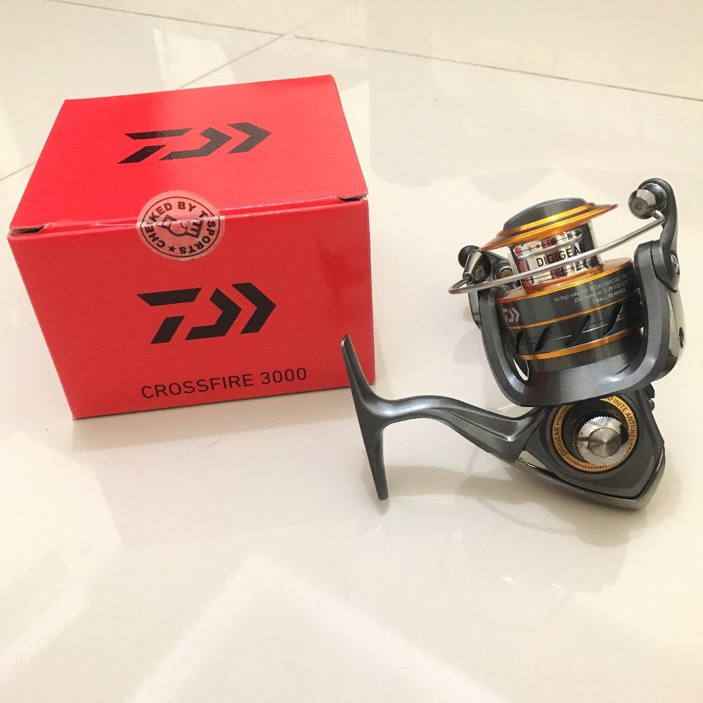 Reel Daiwa Crossfire 3000 TERBARU BOS PANCING zerya_fishing