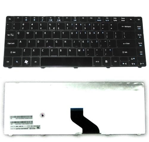 Keyboard Acer Aspire E1-431 3810T Timeline - Glossy Black