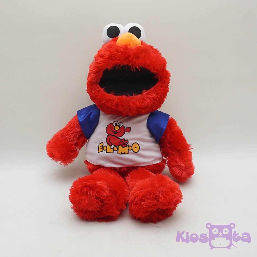 boneka elmo kaos putih elmo large