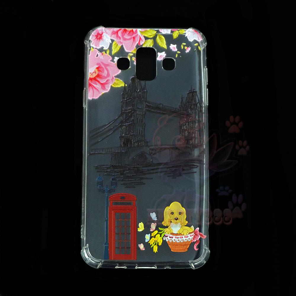 Beauty Case Anti Crack Samsung Galaxy J7 Duo Case 3D Luxury Animasi Softcase Anti Jamur Air Case 0.3mm / Silicone Samsung J7 Duo / Silikon Anti Shock / Case Hp / Jelly Case Samsung J7 Duo / Anti Crack Gambar / Case Unik - Jembatan London