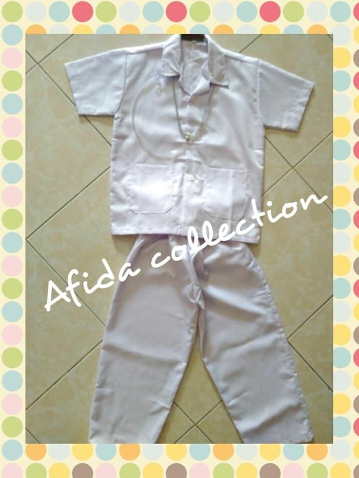 Best Seller!! Baju Karnaval Anak Dokter PaudU002F Perawat Suster Cilik Tk - ready stock
