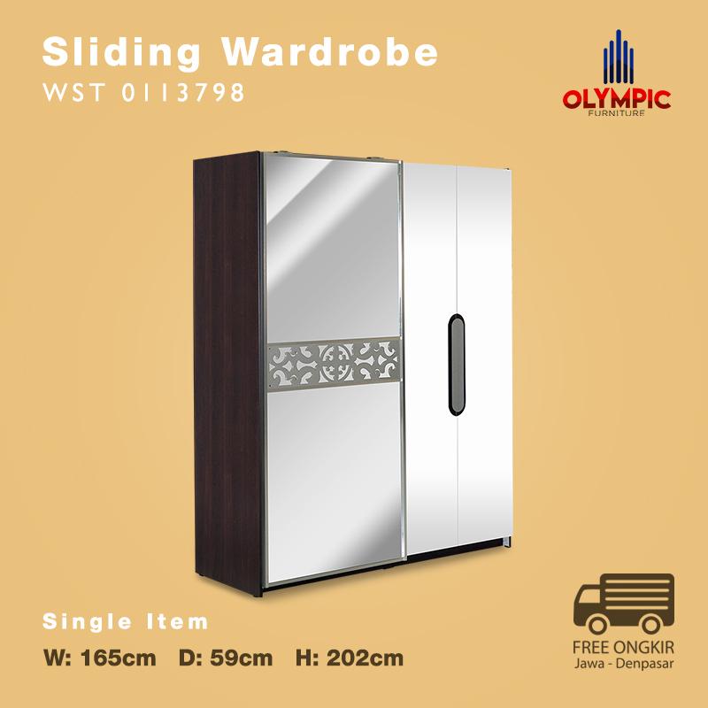 Olympic Wardrobe Lemari Baju Modern - WST0113798