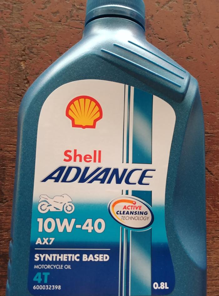 Oli Shell Advance AX7 0.8L