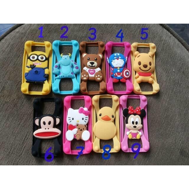 BUMPER HP 3D BONEKA DISNEY/RING CASE KOTAK KARAKTER 3D BESAR TEBAL