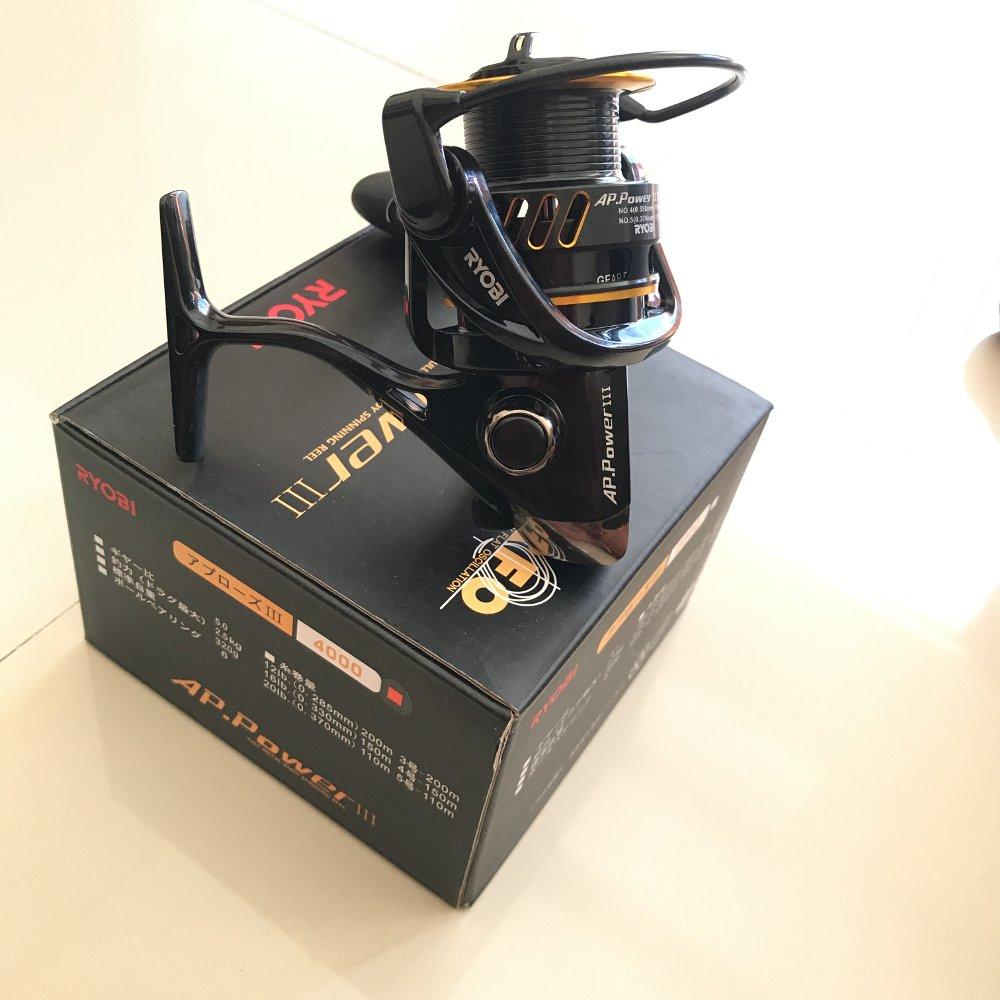 Reel Ryobi Ap power lll 4000 TERBARU BOS PANCING zerya_fishing