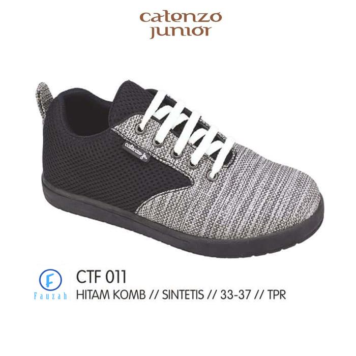 SEPATU SEKOLAH SNEKAER OLAHRAGA ANAK LAKI-LAKI CATENZO JUNIOR - CTF 011