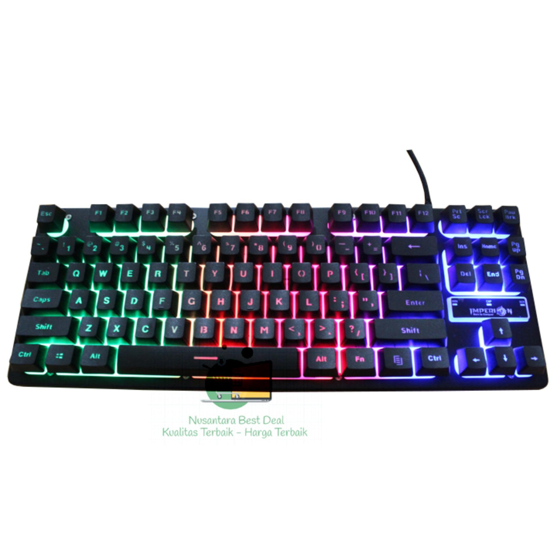 Imperion Gaming Keyboard Sledgehammer 7, Rainbow Backlight, Ori