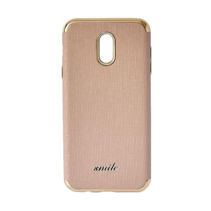 Smile Softcase Silkwood Denim Case 3in1 Oppo F3 - Rose Gold