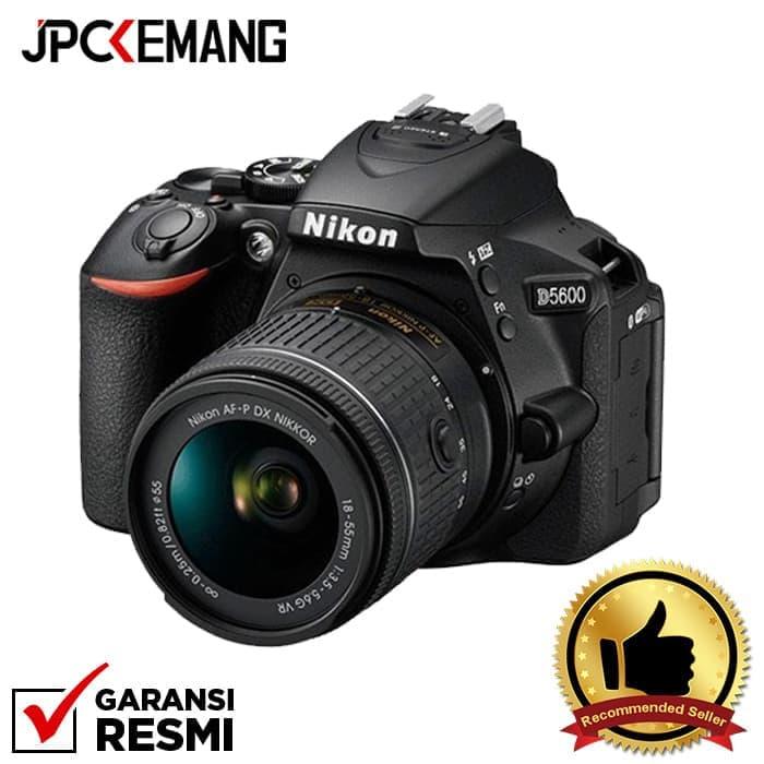 Nikon D5600 kit AF-P 18-55mm VR jpckemang GARANSI RESMI