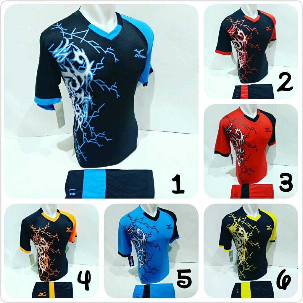 Baju Olahraga Jersey Bola Kaos Setelan Futsal / Volly