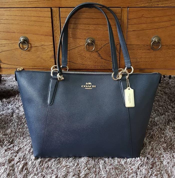 PROMO!!! Tas coach original - Coach ava tote midnight navy - mgRAas