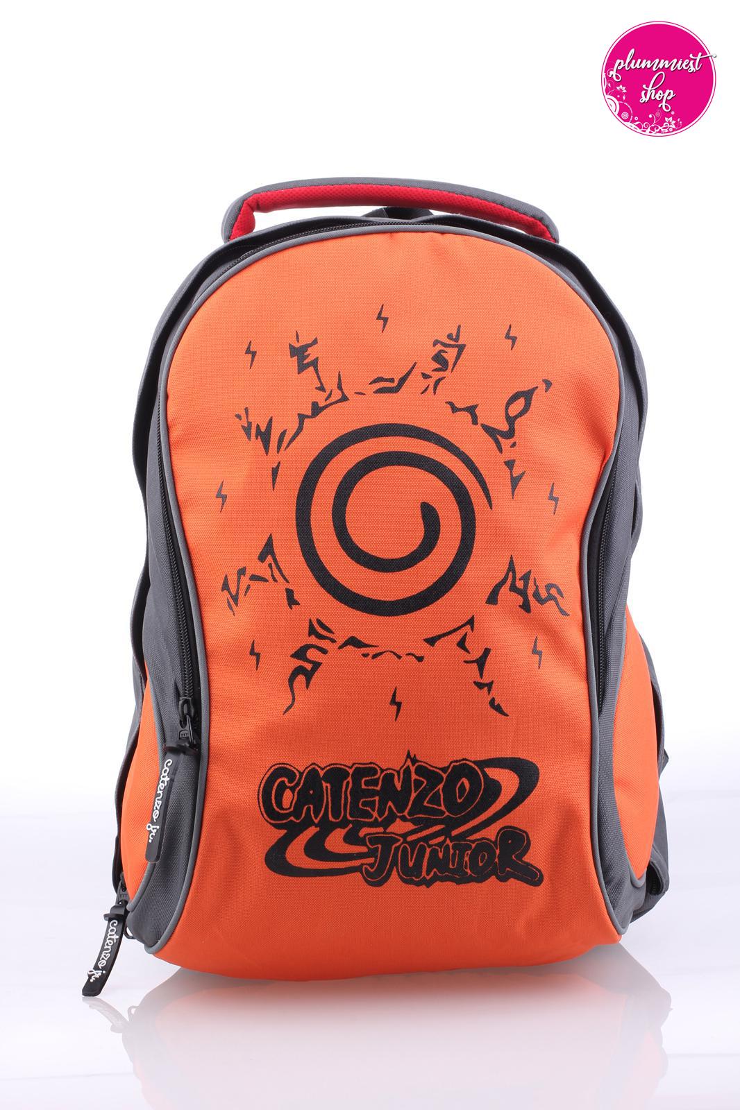 TAS BACKPACK ANAK LAKI - LAKI NARUTO ORANGE - CATENZO JUNIOR CRZ 178