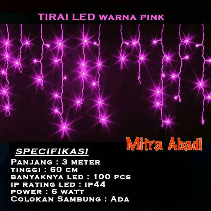 Lanjarjaya Stainless Steel Dinding Mount Pemegang Gantungan Handuk Source · Lampu Natal LED Tirai Pink tirai