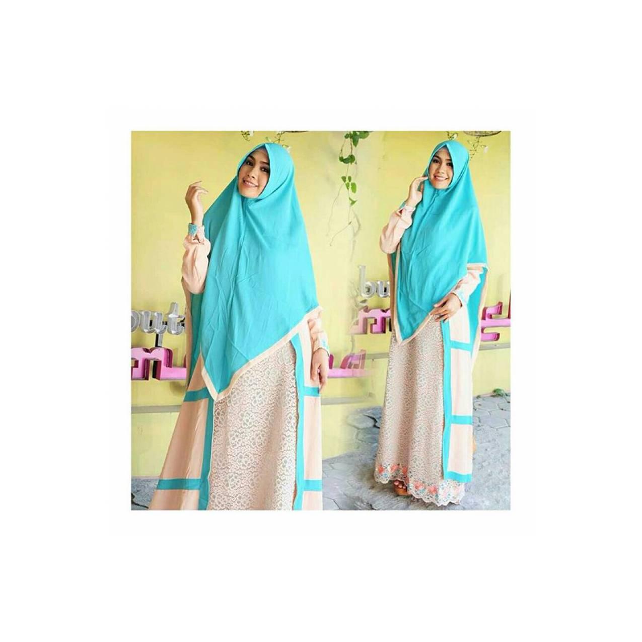 KEBAYA MUSLIM PREMIUM / GAMIS SYAR'I MODERN/ BAJU LEBARAN MURAH CANTIK