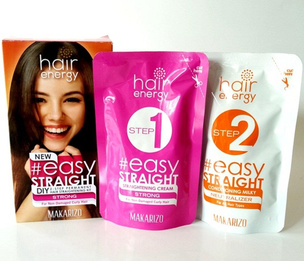 Makarizo Hair Energy Easy Straight DIY Smoothing Rambut Pelurus Rambut - STRONG