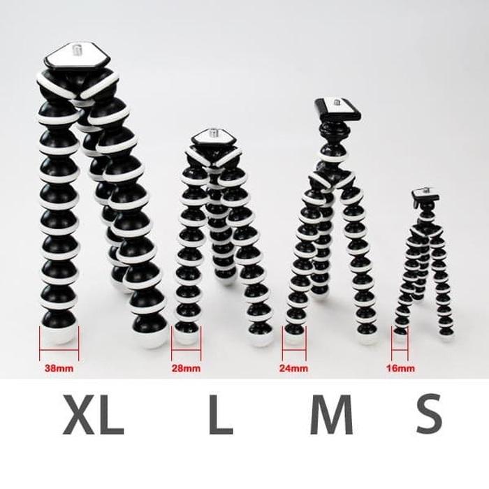 Tripod Large Jumbo DSLR Flexible Octopus Besar Vlog Camera
