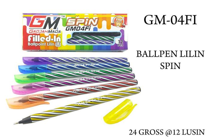 RATUGROSIR pulpen spin 216 pcs xrp410=rp88560 khusus pedagang