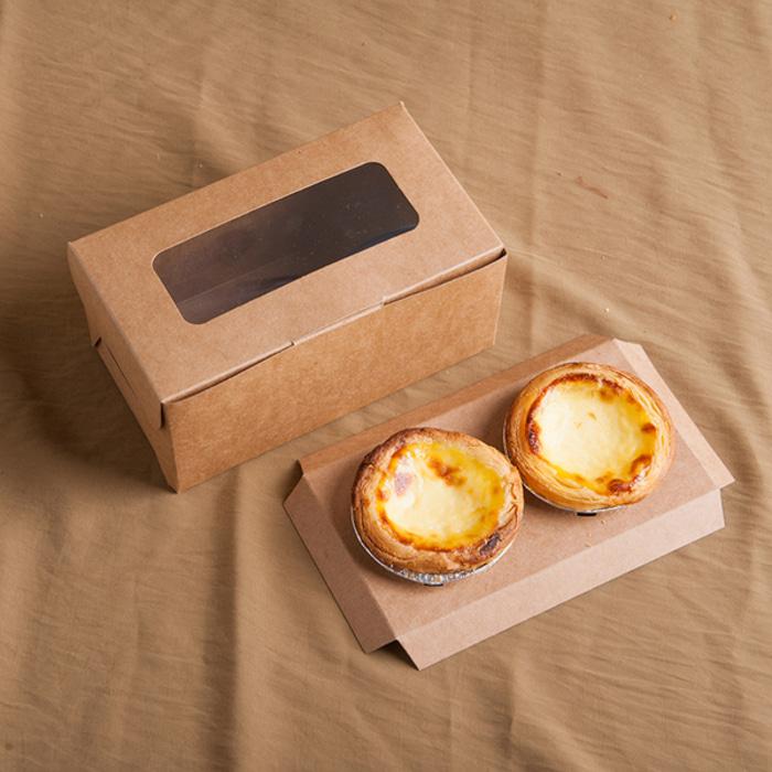 HOT PROMO!!! box kue coklat kotak bungkus makanan dus kertas roti cake cookies - gR0Du1