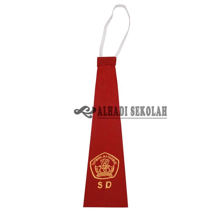 TERLARIS Dasi Seragam, Dasi Sekolah SD, SMP, SMA Bordir (DSS001) PROMO
