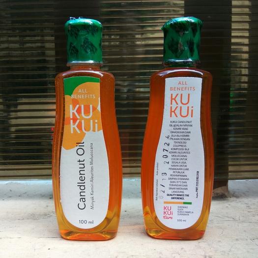 Minyak Kemiri Kukui Asli / Argan Oil Original 100% Cocok Untuk Bayi & Orang Dewasa - Minyak Obat Rambut Rontok / Perawatan Rambut Rontok / Penumbuh Rambut Cepat / Vitamin Penyubur Rambut