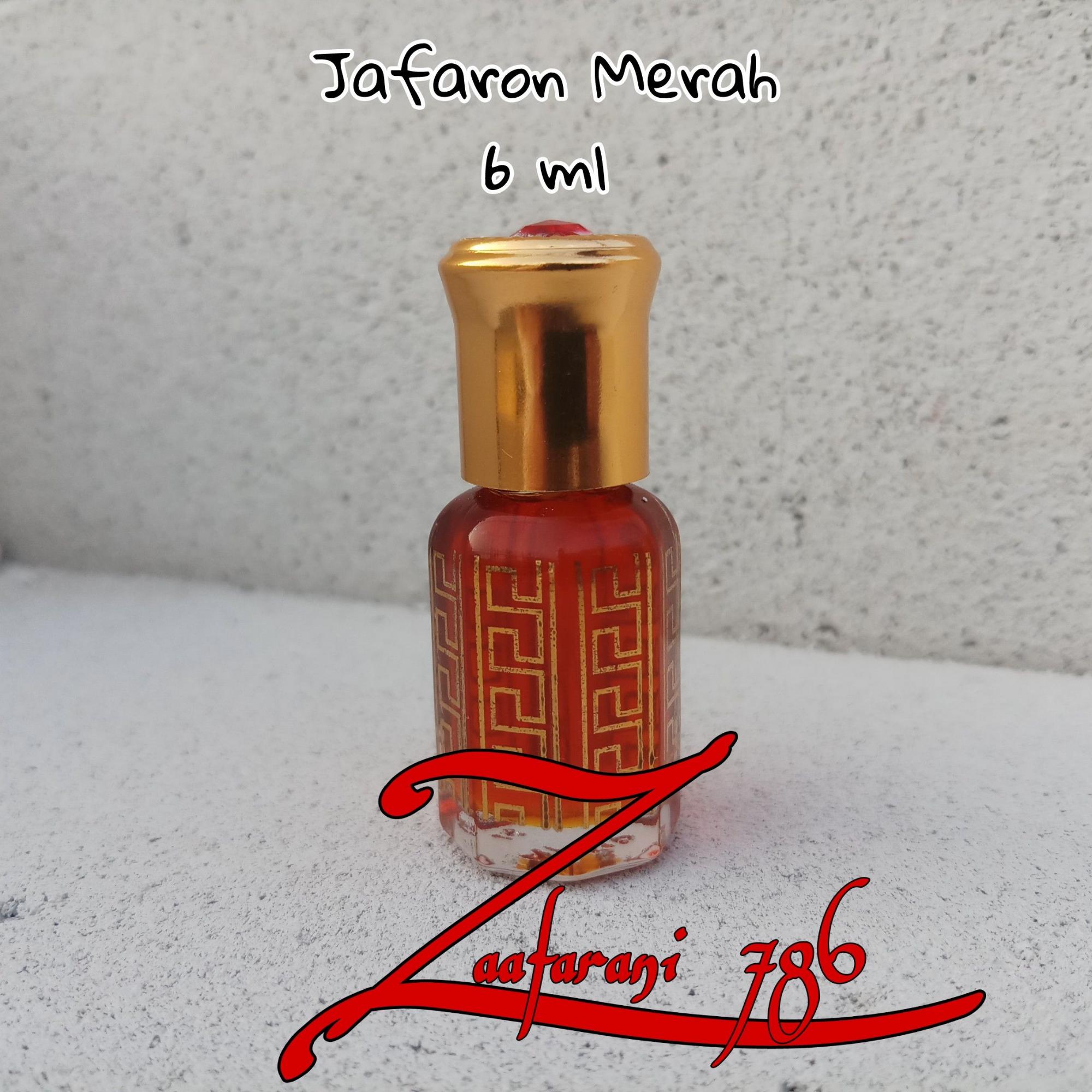 Minyak Jafaron Merah 6 ml ( Asli - Murni - Non Alkohol - Bibit - Asal Arab )