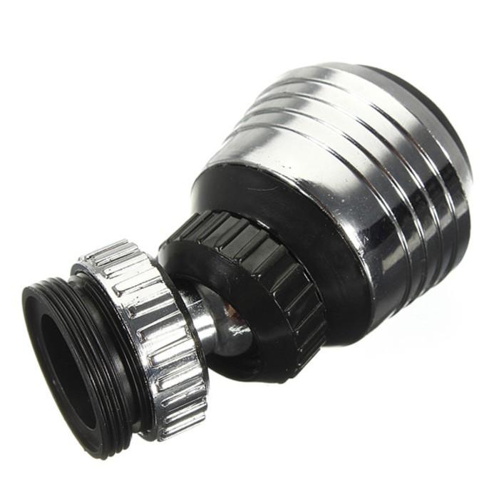 Filter Kran Air 360 Aerator ABS Kepala Keran Putar Head