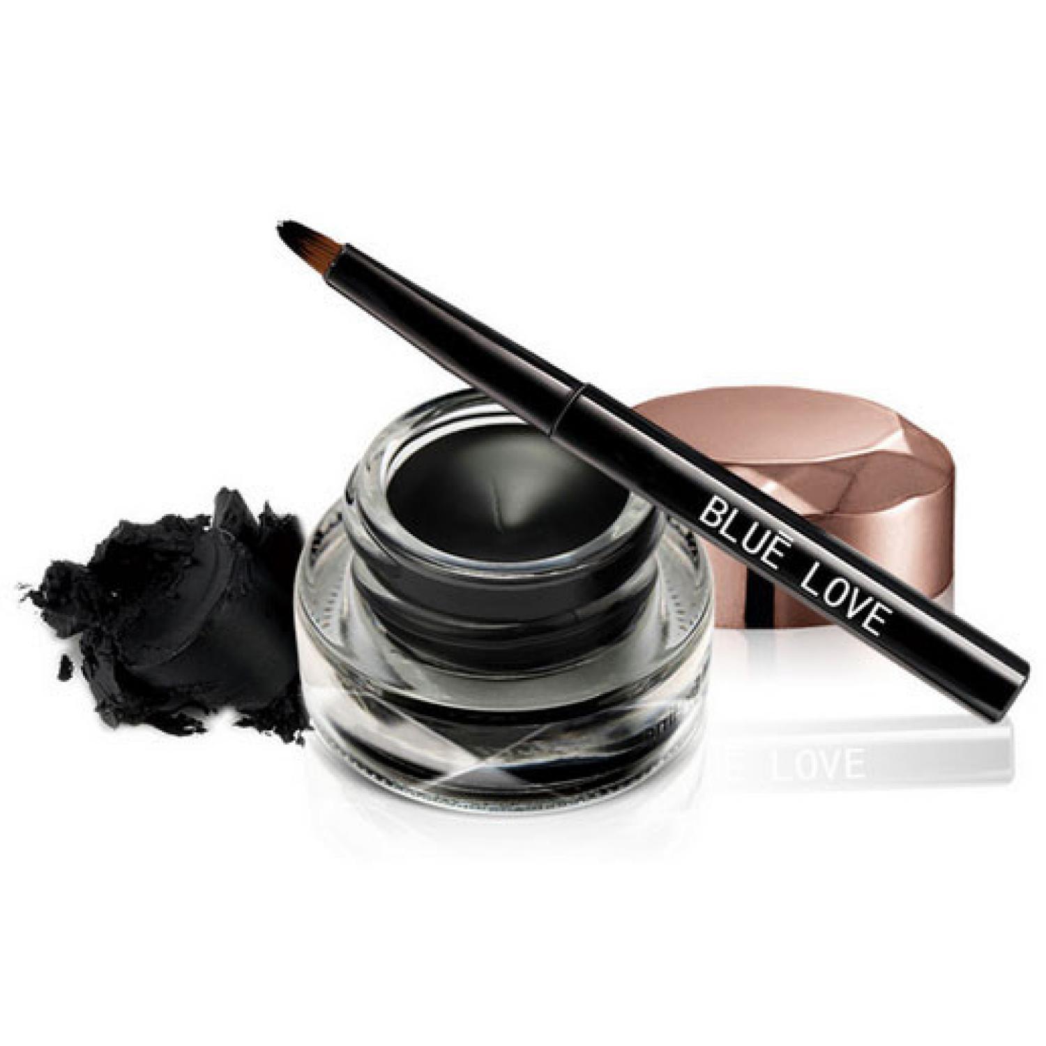 Blue Love Charm Black Eyeliner / Eyeliner Bentuk Pulpen / Eyeliner