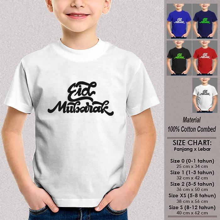 Kaos Anak Muslim EID MUBARAK RETRO SAMBUN
G Kaos Lebaran