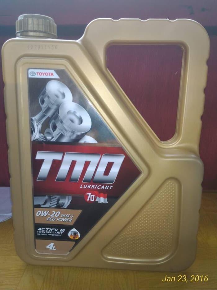 OLI TMO SAE 0W/20 API SN GALON 4 LITER / AKSESORIS MOTOR / MOBIL / VARIASI / BERKUALITAS / OTO-A3022