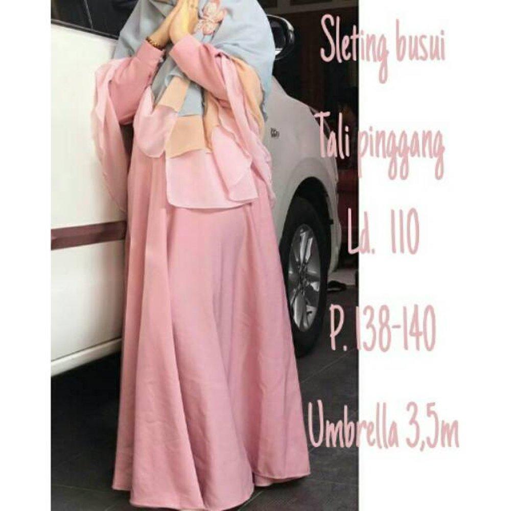 Gamis jumbo baloteli Xxl michan baju wanita syari muslim dress rok panjang bigsize besar tanah abang di lapak Risky jersy 99 rohmat_sahid