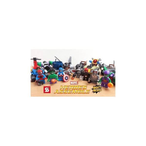 Hot Promo JUAL Lego Kw Kendaraan Heroes Assemble Mighty Micros SY 732 Mainan Edukasi / Hadiah Ulang Tahun
