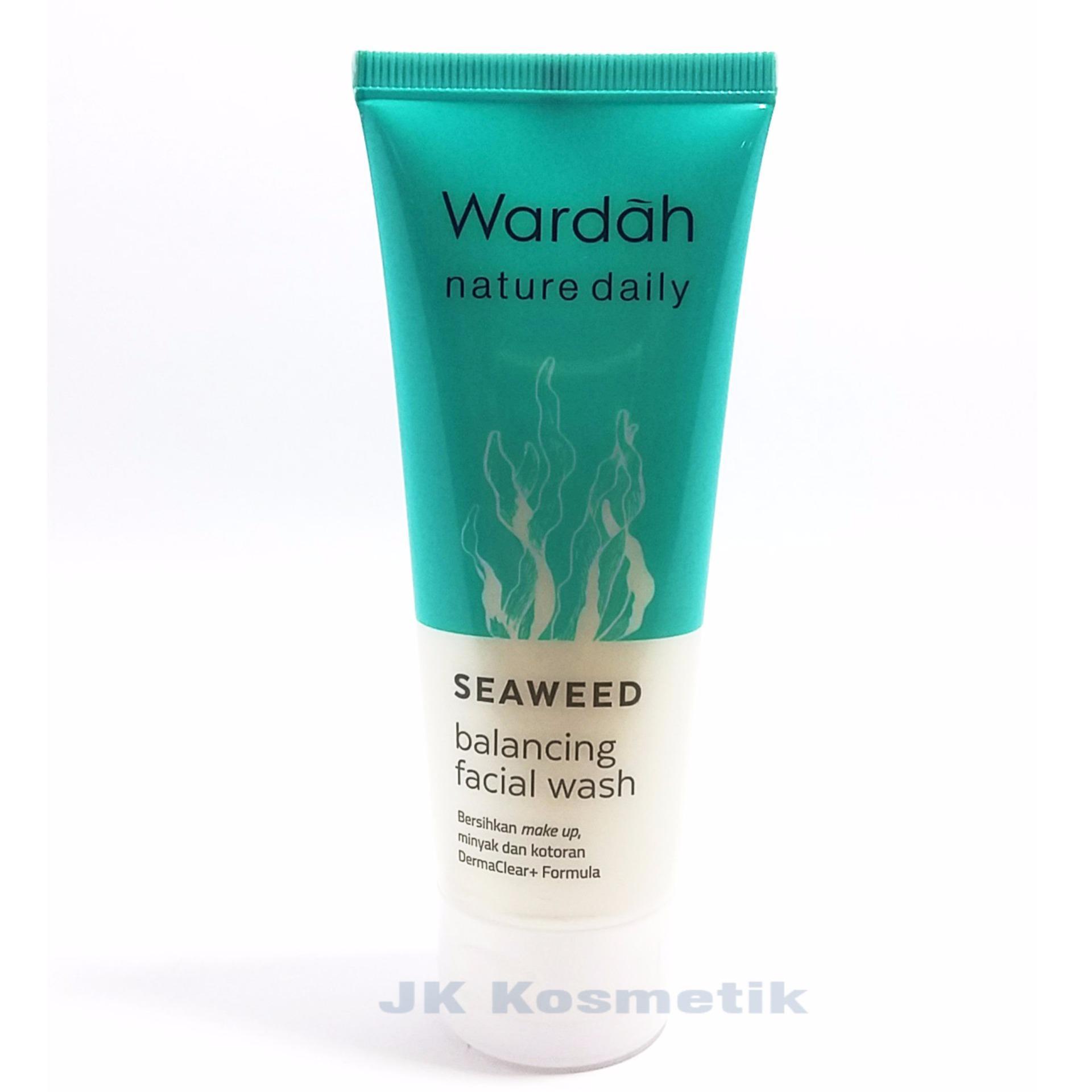 Wardah Seaweed Balancing Facial Wash - 60 ml