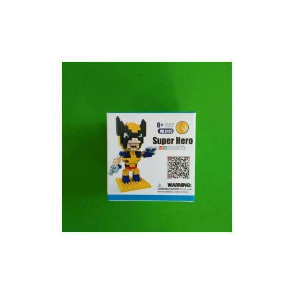 TERMURAH Hsanhe Nano Block Superhero XMEN Mainan Edukasi / Hadiah Ulang Tahun