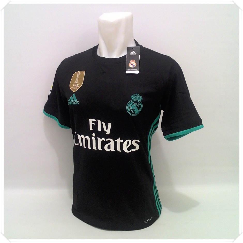 Zoc - Jersey Bola Kaos Olahraga T-Shirt Real Madrid Home Away 3RD 17/18