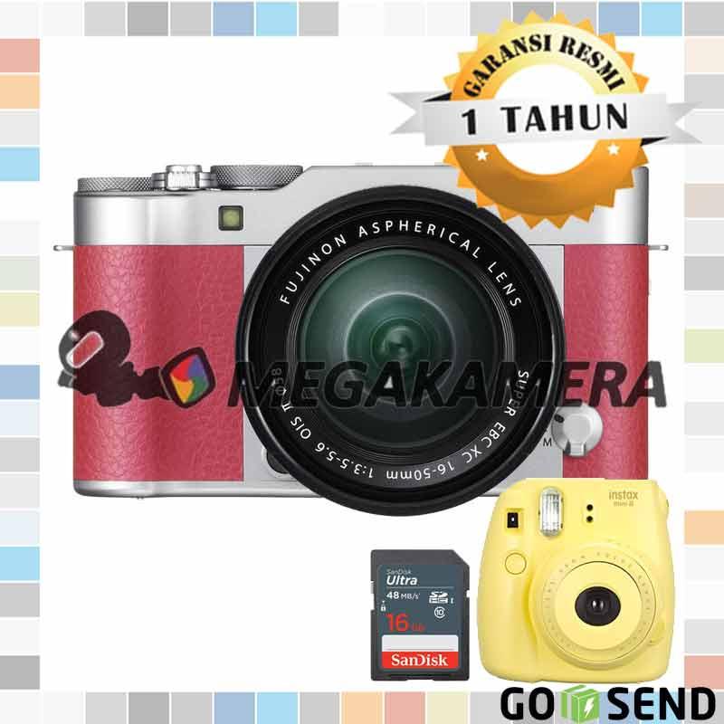 Fujifilm X-A3 / XA3 Kit 16-50mm F3.5-5.6 OIS II Mirrorless Camera Pink