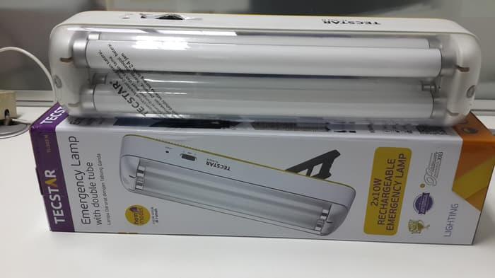 TECSTAR LAMPU EMERGENCY DOUBLE TUBE 18TL TL-303N