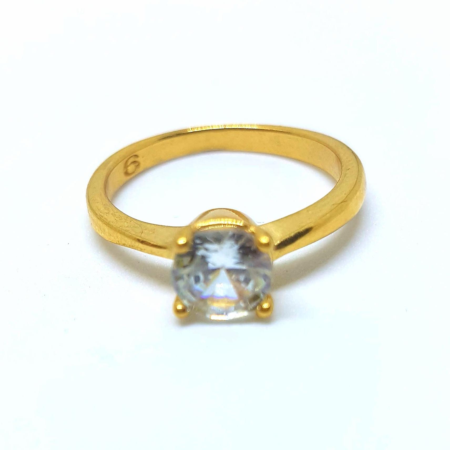 Cincin Titanium Anti Karat Selamanya CT57