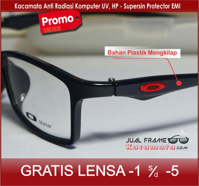 Frame Kacamata 533 + Lensa Minus/plus/silinder untuk pria dan wanita